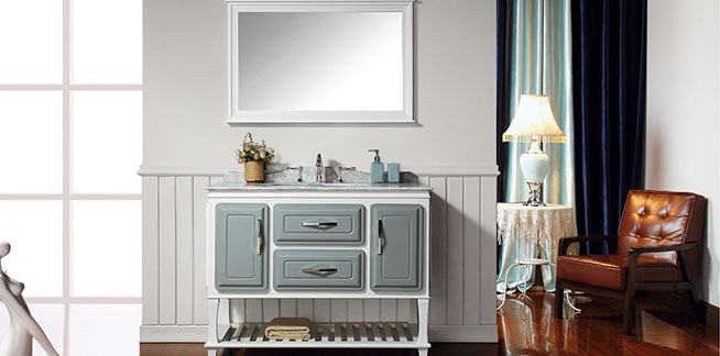 独立式和组合式浴室柜选购注意事项